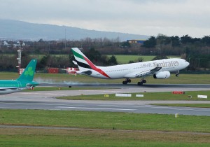 Emirates Inaugural Flight into Dublin