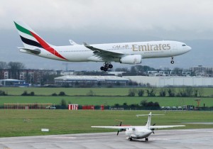 Emirates Lands in Dublin