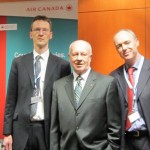 Jens Bachmann (Air Canada) HE. Loyola Hearn (Canadian Ambassador to Ireland) & Eamon Flanagan (Air Canada)