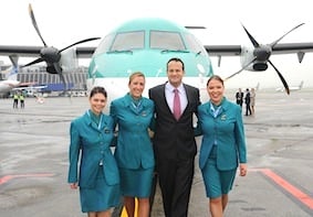Aer Lingus Regional Dublin to London Southend Launch