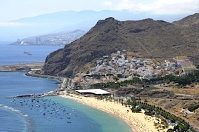 Tenerife Playa de Las Teresitas and San Andres
