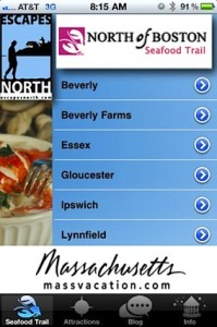 Massachusetts Seafood Trail App