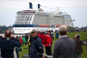 Celebrity Reflection sets sail on Conveyance - Sept 2012