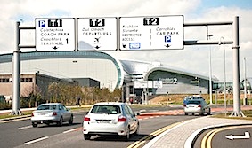Dublin Airport T1 T2 Signs
