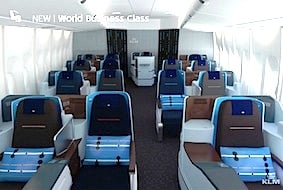 KLM New World Business Class 1
