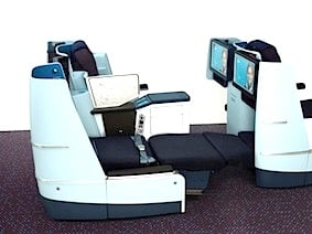 KLM New World Business Class Seat 2