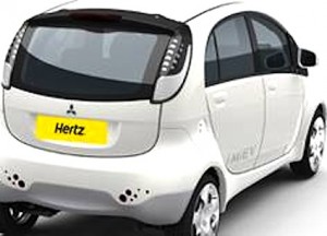 Hertz electric car