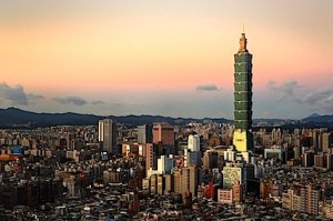 Taipei’s famous landmark, the Taipei 101