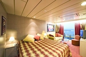 MSC Lirica cabin