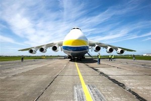 22 May – The Antonov (the biggest cargo aircraft in the world) pays us a visit