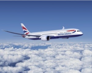 The British Airways -787 Dreamliner