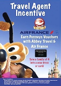 Air France Abbey Travel Incentive