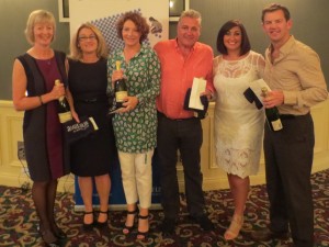 Audrey Headon,Trish O'Leary,Yvonne Lennox, Simon Daly,Siobhan Bosket-Mcguigan,and Phillip Airey, the winning team.