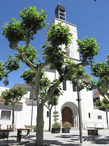Picturesque church in Cambrils