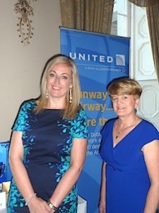 Aoife Gregg and Pat Reede of Team United