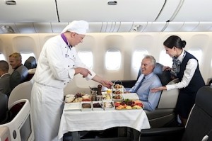 Turkish Do&Co chefs serve in Business Class