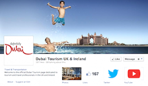 Dubai Tourism Facebook Page - Story 2
