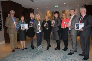 The top agents with theie awards.