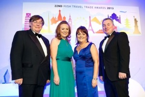 Judges for the ITTN Budding Travel Writer of the Year Award were Neil Steedman, Irish Travel Trade News; Bernie Whelan and Cathy Burke, Travel Counsellors Ireland; and Ronan Flood, Irish Travel Trade News