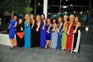 All dressed up for the Gala Night – some of the Irish contingent at the Global Travel Counsellors Conference