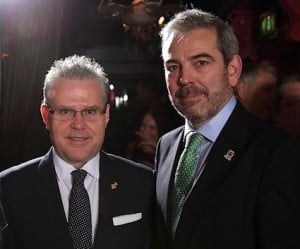 Pere Granados Carrillo, Mayor of Salou, and Gonzalo Ceballos, Director of the Spanish Tourism Office in Dublin, hosted the travel trade in Belfast