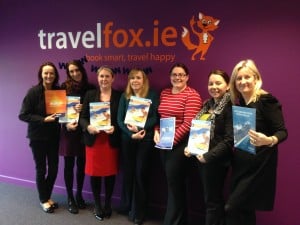 Jenny Rafter -RCI  went to TravelFox and met Christone o'Sullivan, Lorraine O'Connor,Collette Morey,JaneMcMahon,Lorraine Harrinfton and Roz Walsh