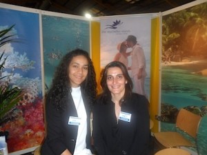 Maria Morel, Marketing Executive – UK & Ireland, and Tinaz Wadia, Manager – UK & Ireland, Seychelles Tourist Office, London
