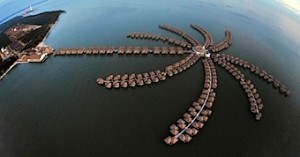 Avani Sepang GoldCoast Resort in Malaysia with 392 Polynesian-inspired guestrooms on overwater palm