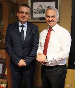 Murat Balandi,GM Ireand with the CEO of Turkish Airlines,Dr.Temel Kotil