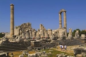 Temple of Apollo, Altinkum, where St Paul gave public sermons
