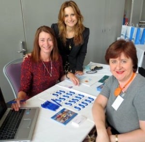 Lisa Tuckman, Seaside Hotel, Katina Bomshtein,Gran Canaria TB and Clare Dunne ,The Travel Broker  at the event.