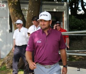 Graeme McDowell is playing in the Irish Open Golf.