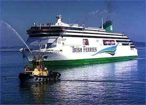 Irish Ferries’ luxury cruise ferry Ulysses