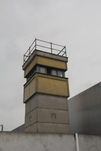 One of the many guard towers built by the German Democratic Republic to keep East and West Berlin divided.
