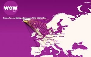 Wow Air Route Network