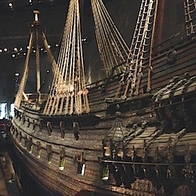 16th-century galleon, the Vasa