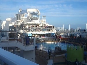North Star in docked position on deck 15