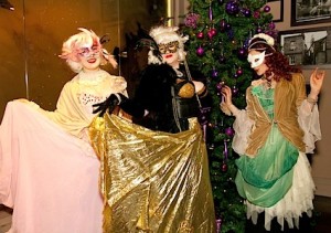 ...and masquerade ball ladies