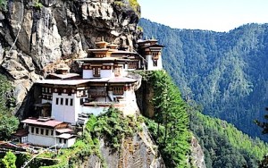 Taktshang Gomba, or Tiger’s Nest Monastery, in Paro District is Bhutan’s number one visitor attraction