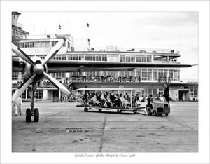 Guided tour of Dublin Airport circa 1968