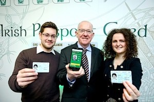 Minister for Foreign Affairs and Trade, Charlie Flanagan TD, launches the new Passport Card and smartphone app