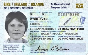 Passport Card front