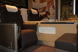 The new first class seat on Lufthansa