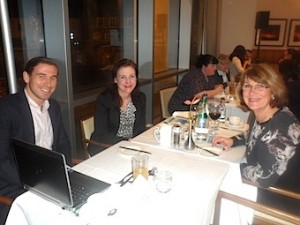 Will Taylor, Banyan Tree Hotels & Resorts, with Travel Counsellors Suzanne Collins and Mary Foyle