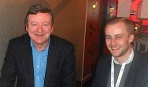Jim Vaughan, JustSplit.com, with Lee Ballard, Sandra Leach Company