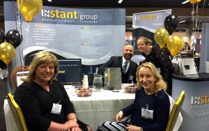 The Innstant Travel team of Fiona Foster, Gary Gillespie and Susan Mc Carthy with Gemma Duffy, Hannon Travel Services.