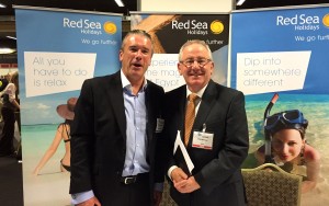 Niall Mc Donnell, Red Sea Holidays with Pat Dawson, CEO ITAA