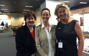 Clare Dunne, The Travel Broker; Jenny Rafter, Royal Caribbean and Olwen Mc Kinney, Amadeus