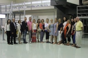 The agents visit the Turkish Airlines flight training centre and the agents viewed flight crew in training