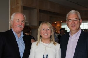 John Spollen-Cassidy Travel,Antoinette Young-Falcon Holidays and Vincent Harrison-daa at the Thomson launch.